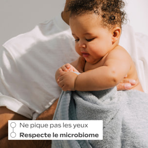 WELEDA - Trio Crème lavante Corps et Cheveux - Nettoie en douceur -Vegan* - Certifié Natrue** - Tube 200 ml x 3