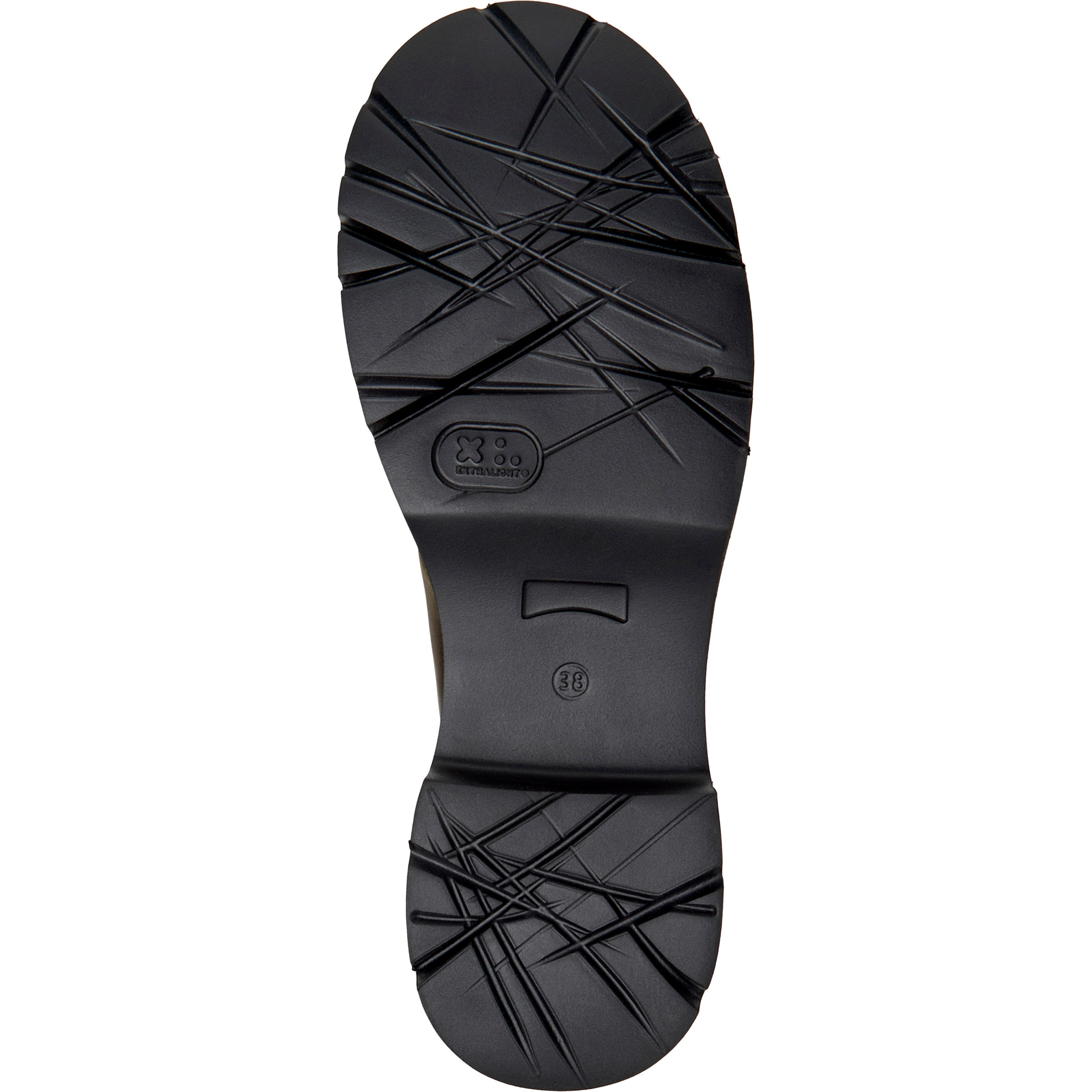 Botines - CAMPER Milah - Verde - Piel nobuk