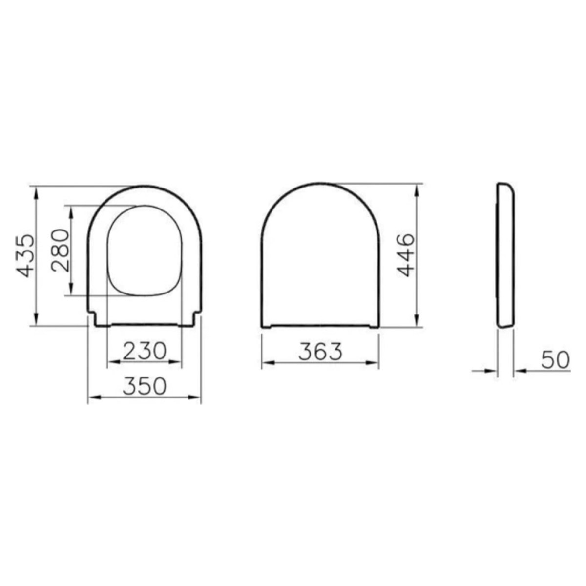 Integra abattant frein de chute, blanc (121-003-909)