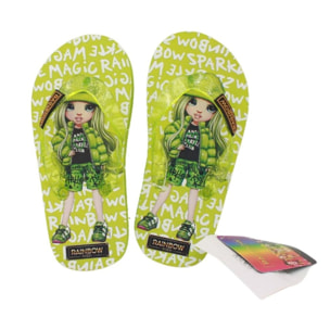 Ciabatte Infradito Rainbow High Verde Lei Easy Shoes Verde