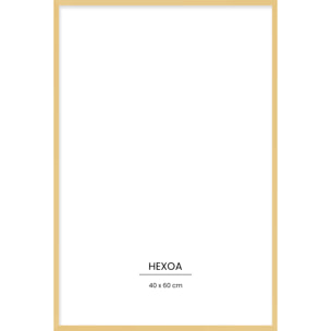 Cadre métal Or 40x60cm cadre seul