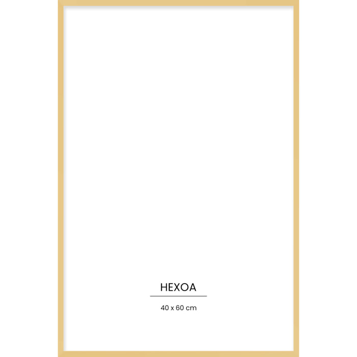 Cadre métal Or 40x60cm cadre seul