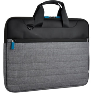 Sacoche ESSENTIELB 15-16'' Classic gris/bleu