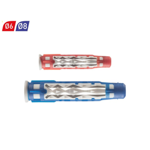 Cheville bi-matière universelle Colortech - 6 x 35 mm - Sans vis - Seau de 500 pièces - SPIT - 565184