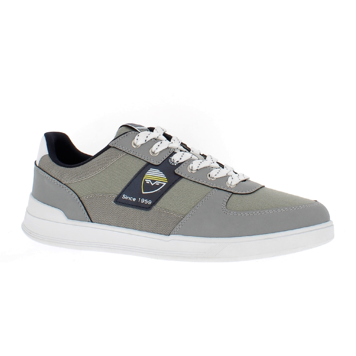 Armata di Mare Scarpe Uomo Sneakers Casual Stringate Basse con Soletta Rimovibile in Memory Foam AMU SS23D3191 Grey