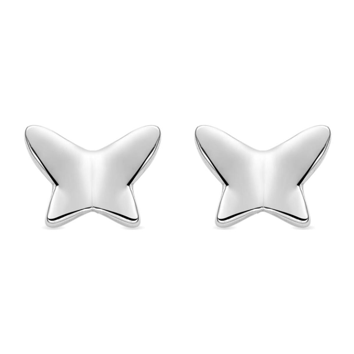 Pendientes Lux by Lux acabados en rodio