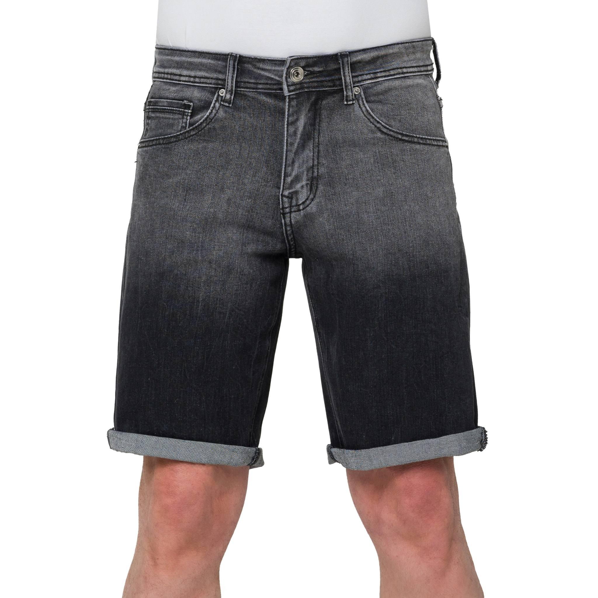 Bermudas vaqueras Hot Buttered Wairoa negro