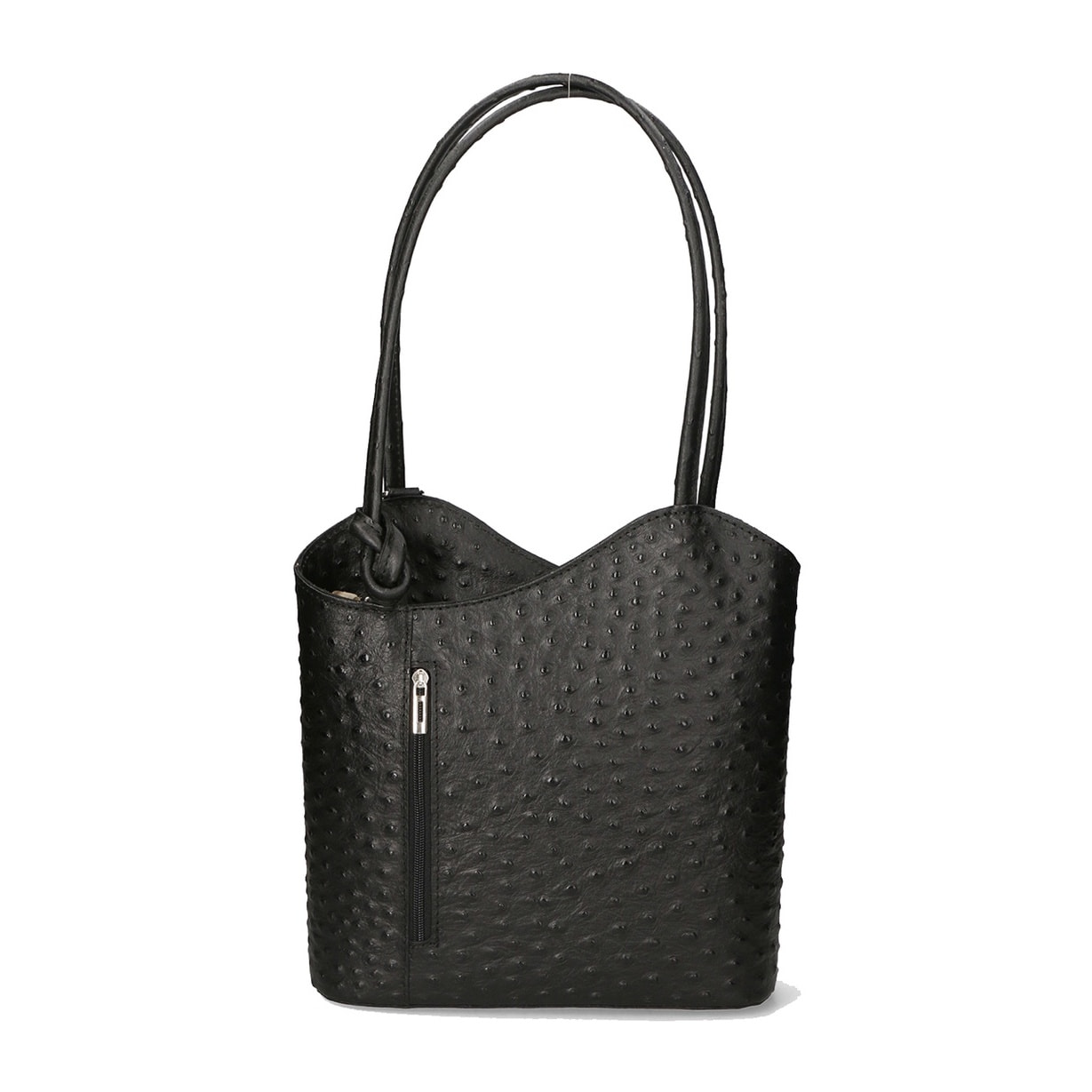 Zaino da donna in vera pelle - Modello Charlotte - 28.0 x 25.0 x 9.0 cm