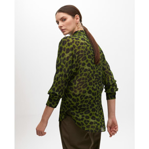 Camicia animalier