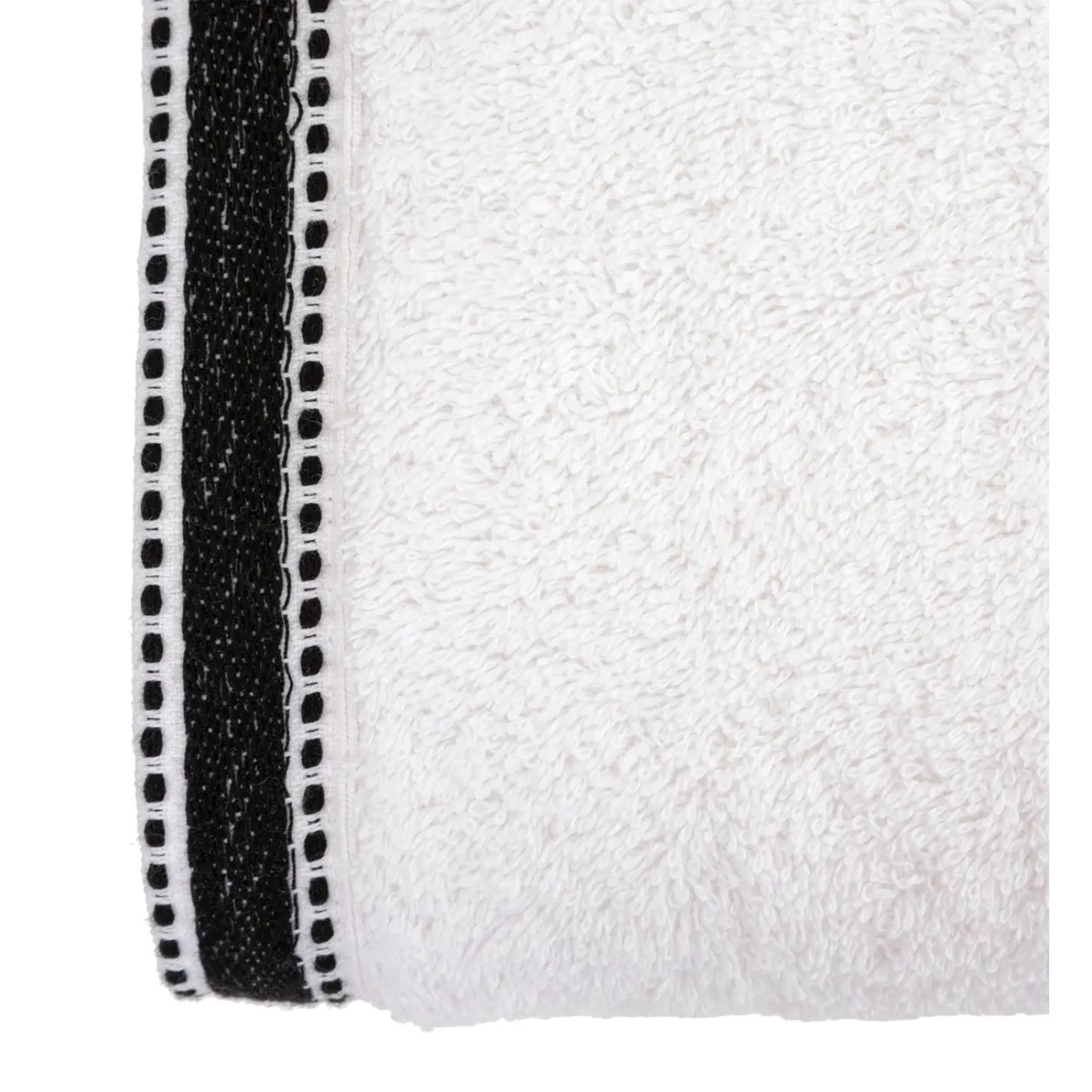 Drap de douche "Joia" - coton 550 gr/m² - blanc 70x130 cm