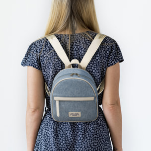 Bolso Mochila Mujer Lois Kelly Azul