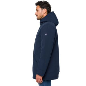 Parka ATITLAN imbottito impermeabile blu