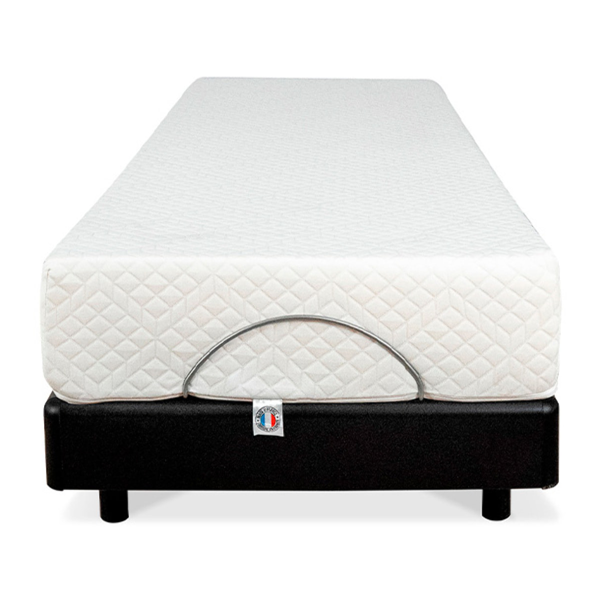 Ensemble Superflex 1 place | Sommier électrique + Matelas Mémoire de forme