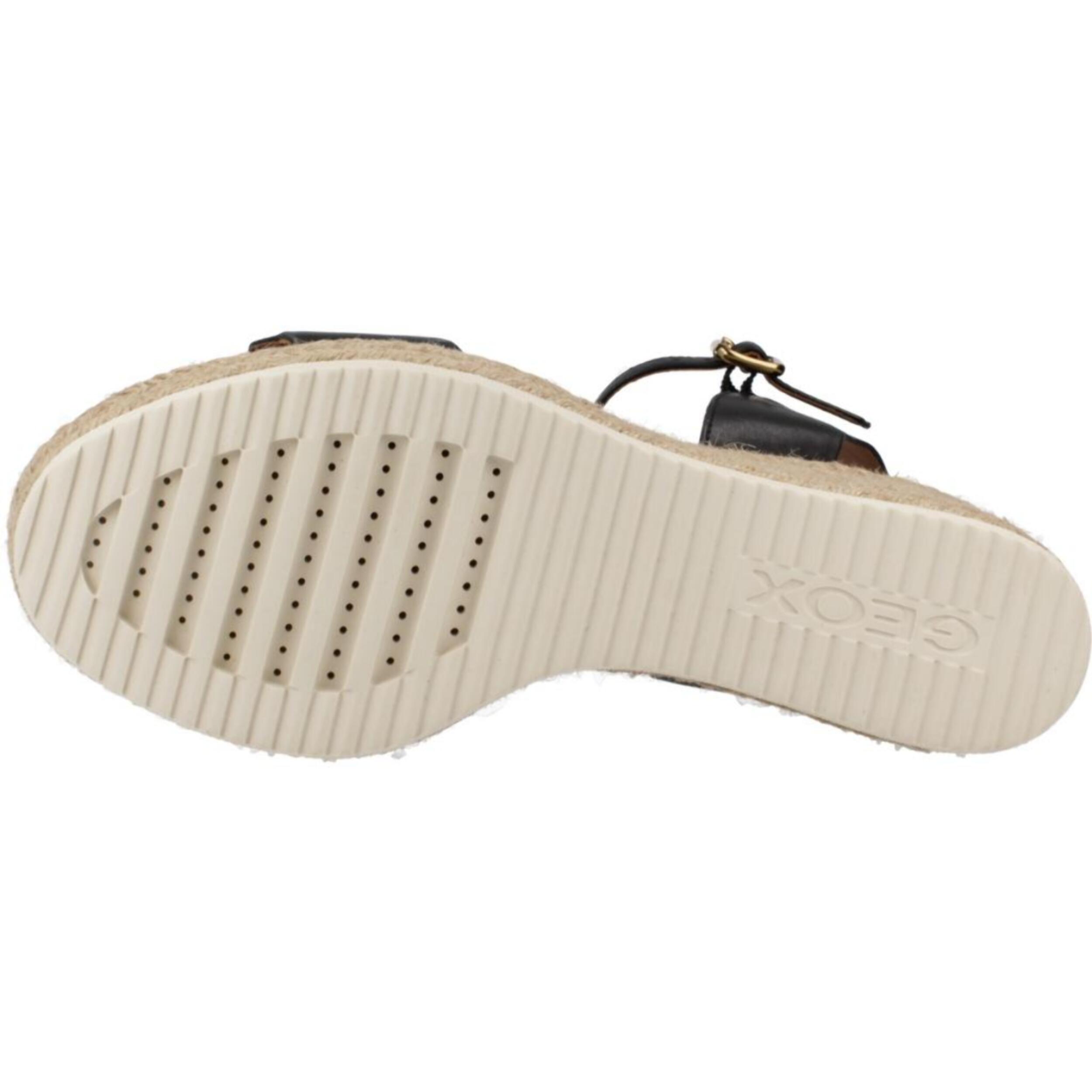Sandalias Mujer de la marca GEOX  modelo D PONZA NEGRO