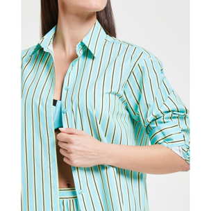 Pompea x Silvian Heach camicia over