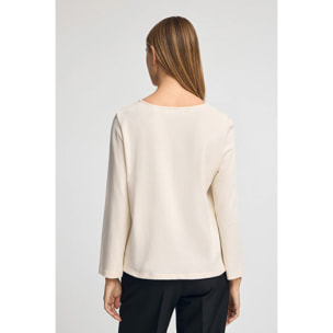 Camiseta color crudo Ulan Nautic Polo Club