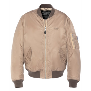 MA-CAMPRSWASHED BOMBER WITH VINTAGE SHAPESchott NYCDESERT