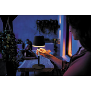 Lampe connectée PHILIPS HUE GO Noir White&Color Ambiance