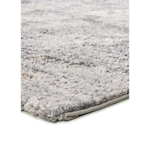 KIVET Alfombra shaggy abstracta en gris, varias medidas disponibles
