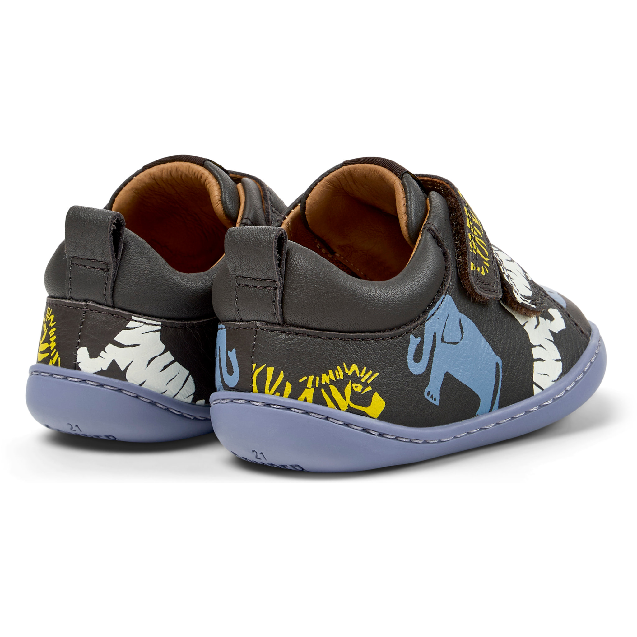 Sneakers - CAMPER Peu Cami Twins - Multicolore - Pelle liscia