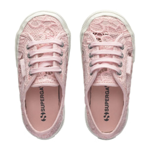 Le Superga Bambina Rosso 2750 Kids Macrame