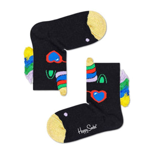 Calcetines kids hamburger embroidery