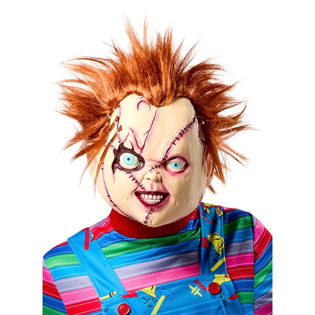 MÁSCARA VINILO CHUCKY 3/4 CON PELO