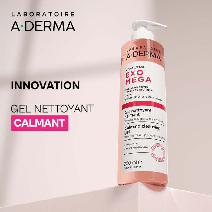 Exomega - Gel Nettoyant Calmant 200 ml