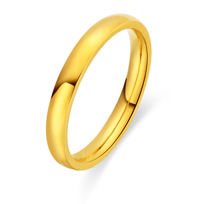 Alianza Samo acabado oro amarillo 18k