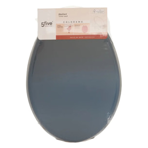 Abattant WC Colorama 36x48cm bleu