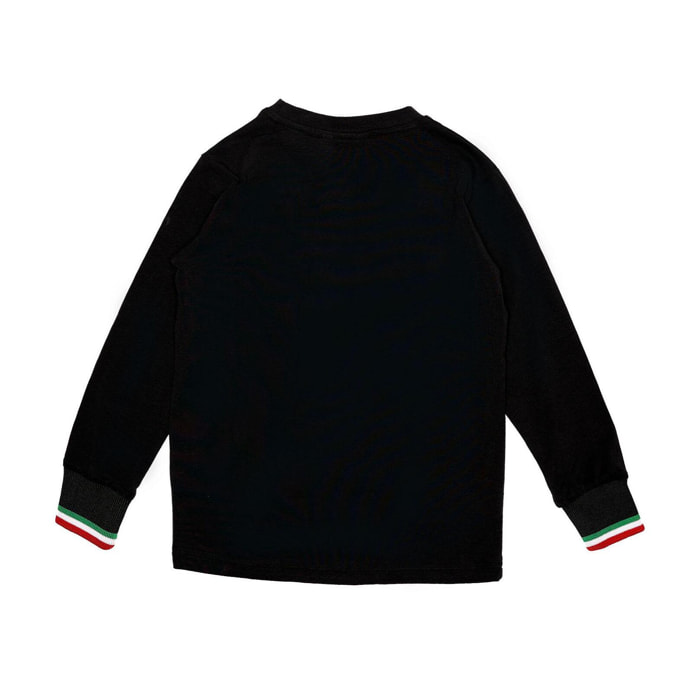 Camiseta de manga larga dorada italiana para niños