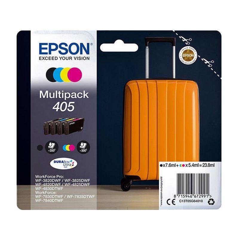 Epson - Cartouche d'encre EPSON Pack 405 Valise 4 couleurs