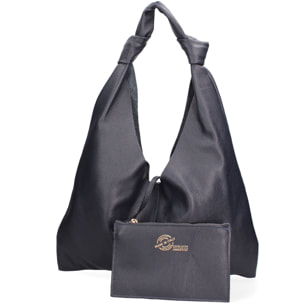 Borsa a spalla da donna In Vera pelle Made in Italy 40x42x2 cm