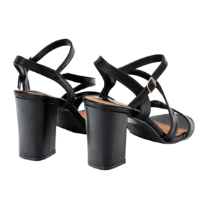 Sandali con cinturino regolabile- tacco 9,0 cm