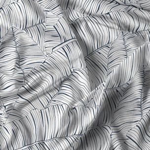 PARURE COPRIPIUMINO ATHENA, 100% Cotone, Made in Italy - JANE BLU