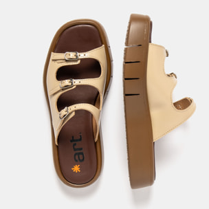 Sandalias 1847 NAPPA SHINNY CHAMPAGNE/ MALAGA color Champagne