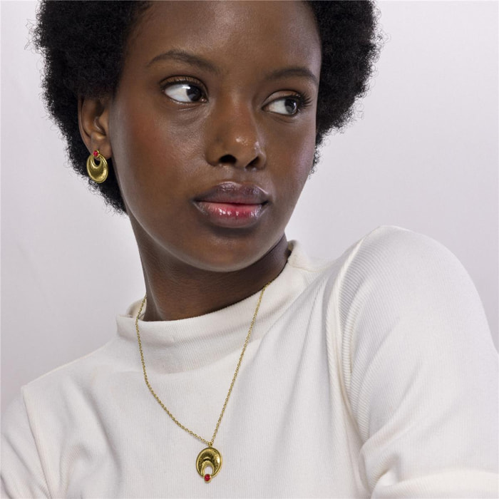 Collar Lux by Lux acabado oro 18k