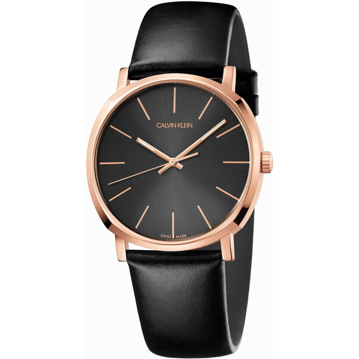 Orologio CALVIN KLEIN POSH Pelle Nero Rosè