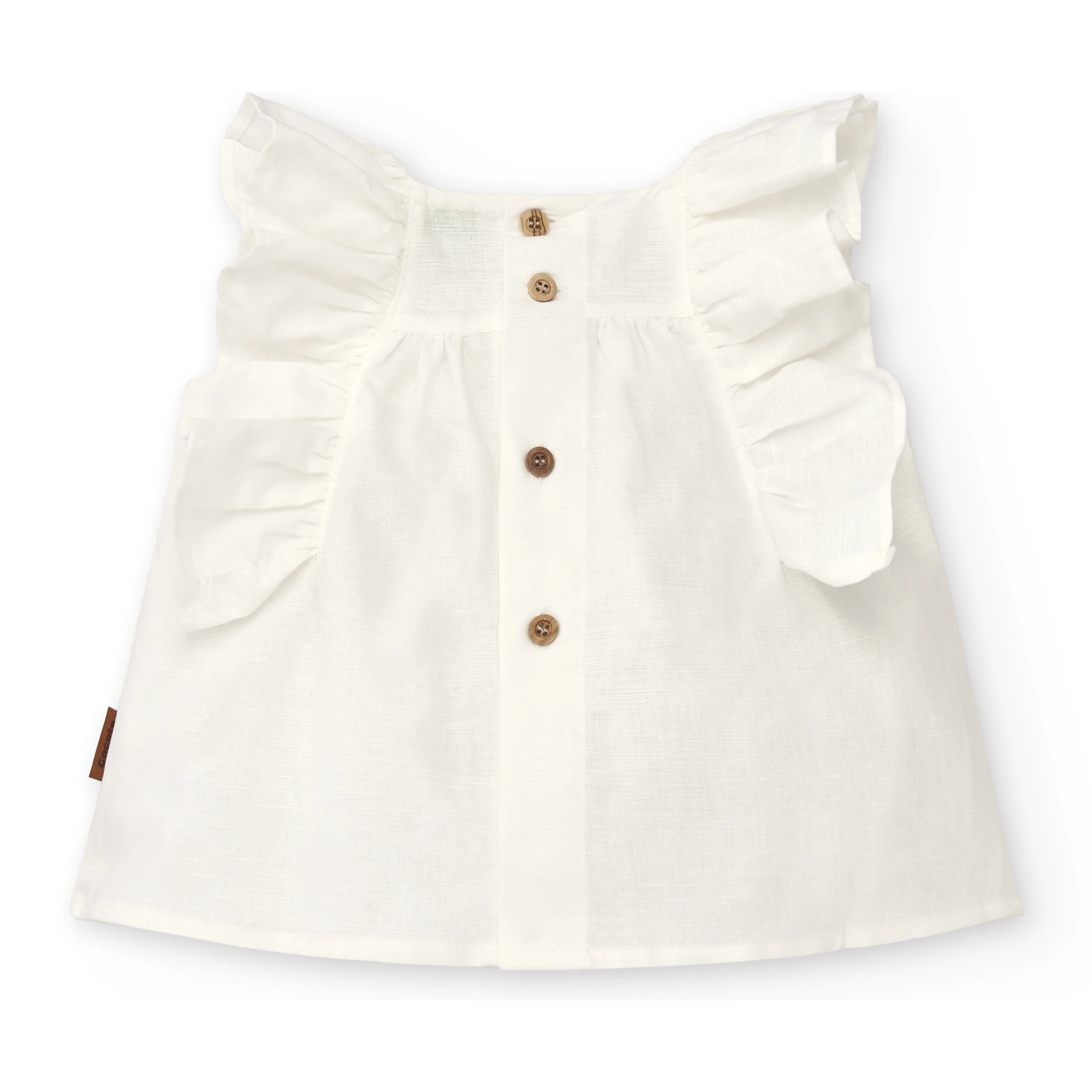 Camicia Ecru Per Bambini