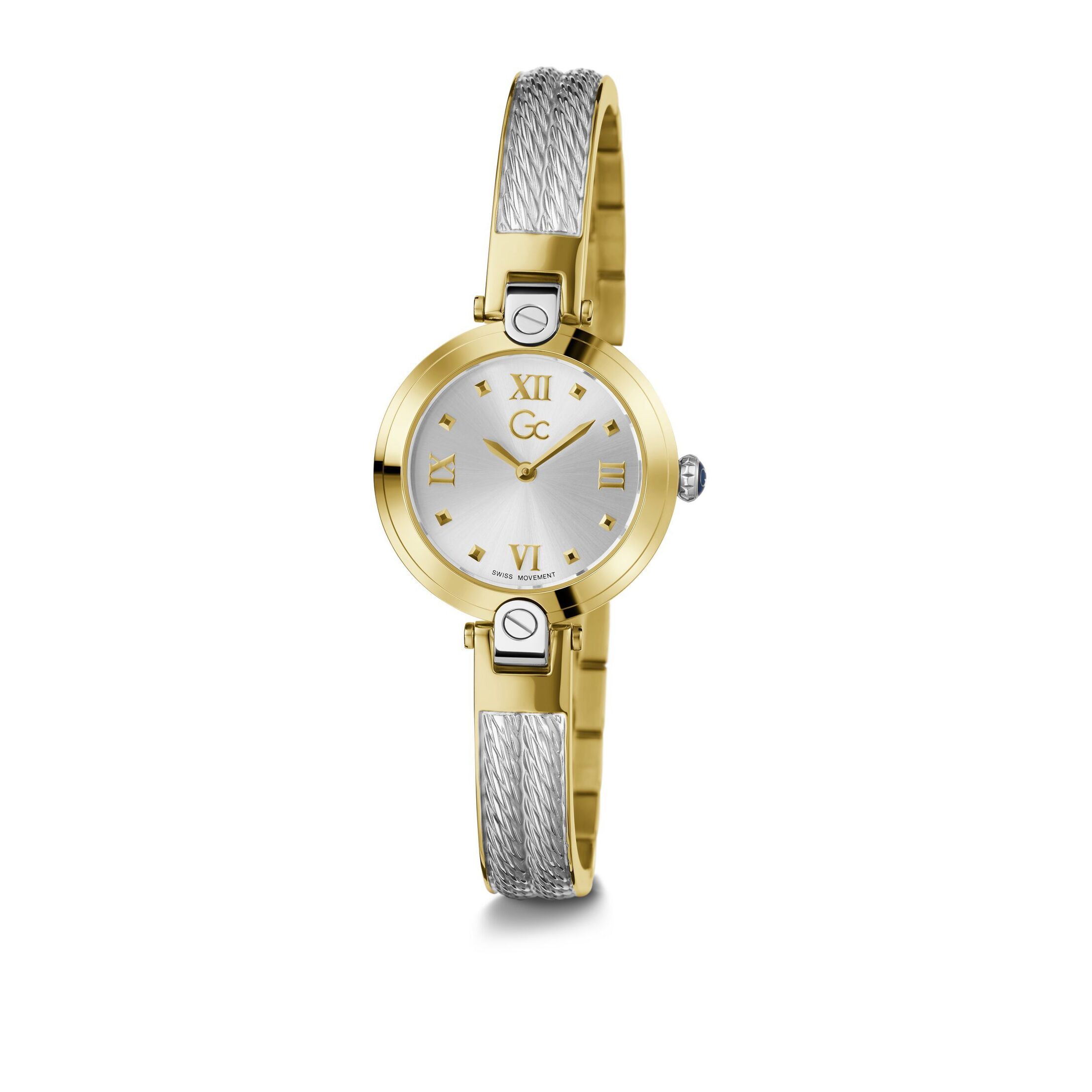 Gc Reloj Analógico De Cuarzo. Gc Fusion Bangle Cable