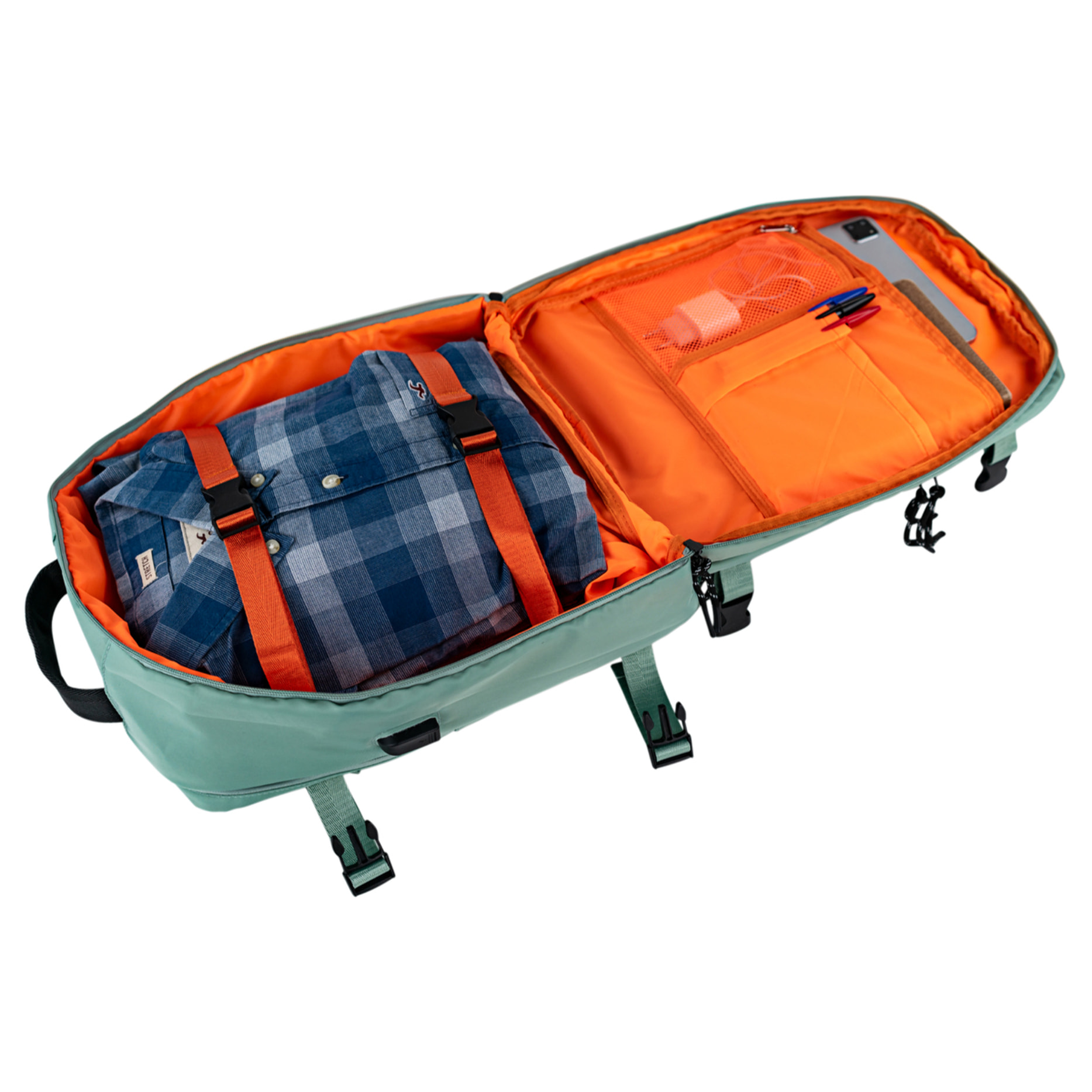 Mochila Viaje Cabina Itaca Trent Menta