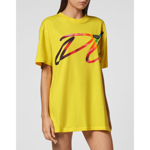 PHILIPP PLEIN T-Shirt Round Neck SIGNATURE