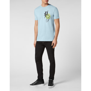 PHILIPP PLEIN T-Shirt Round Neck SMILE