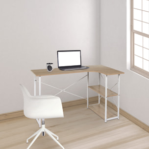 Bureau D Angle Job Blanc