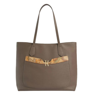 Alviero Martini 1a Classe Borsa a Spalla Shopper Donna Grigio