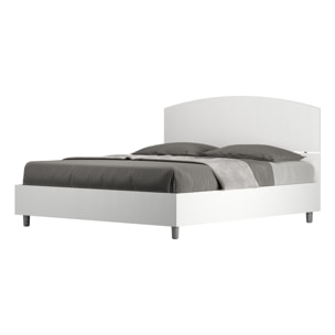 Cama sin somier 160x190 fresno blanco Dora