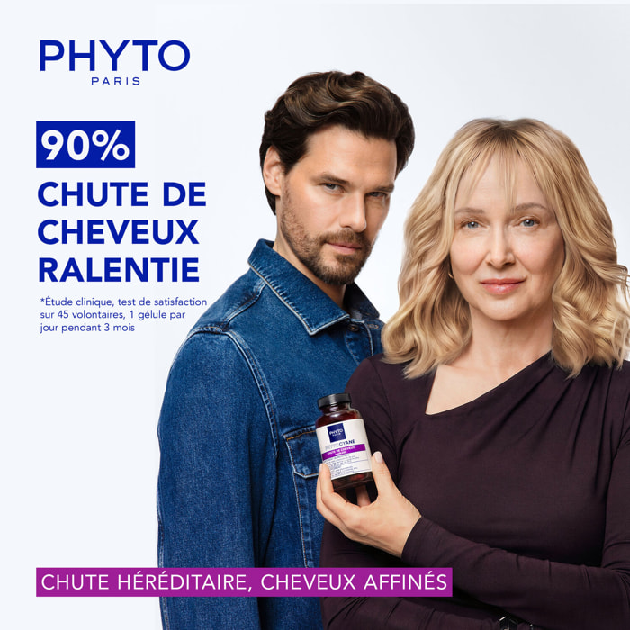 Phytocyane - Complément Alimentaire Chute de Cheveux - Pousse - Croissance - Densité - 3 mois
