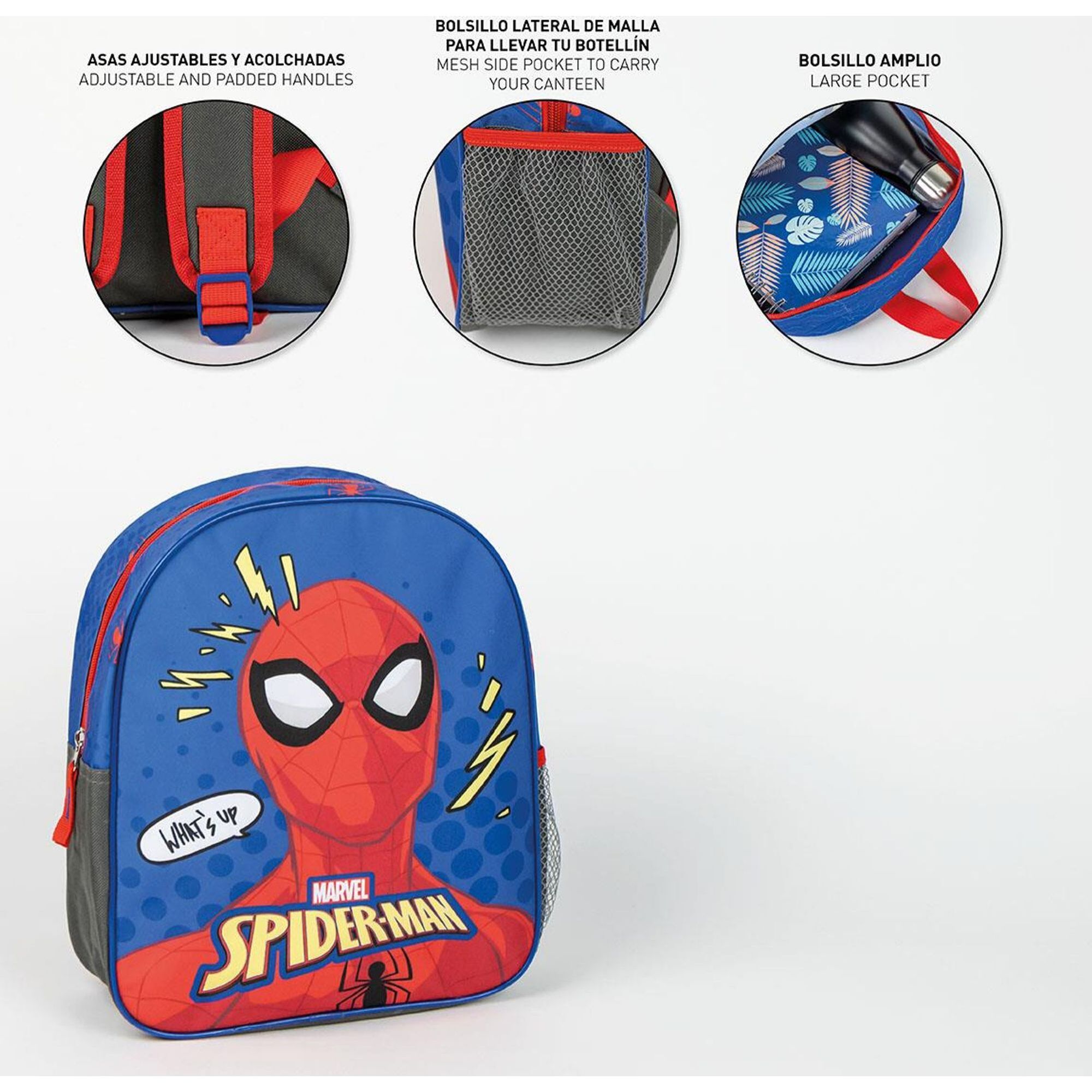Mochila Infantil Escolar Spiderman