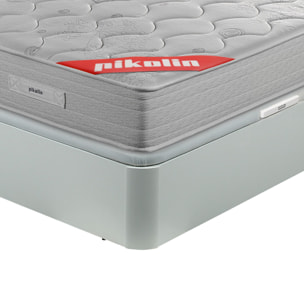 Colchón Muelles y Visco + Canapé Abatible + Almohadas de fibra | ENVIO, MONTAJE Y RETIRADA INCLUIDO | Normablock®