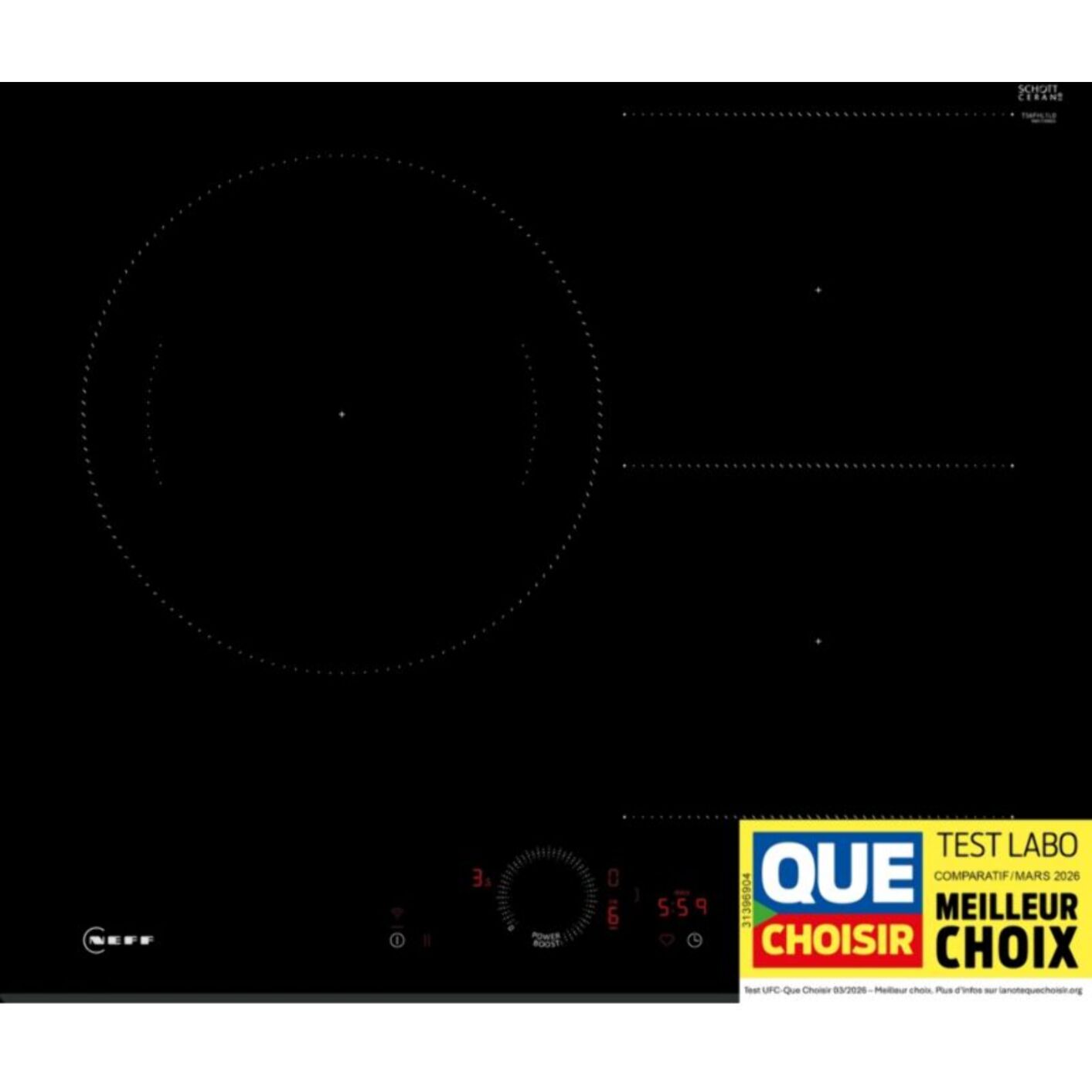 Plaque induction NEFF T56FHL1L0 N70 Combi Induction